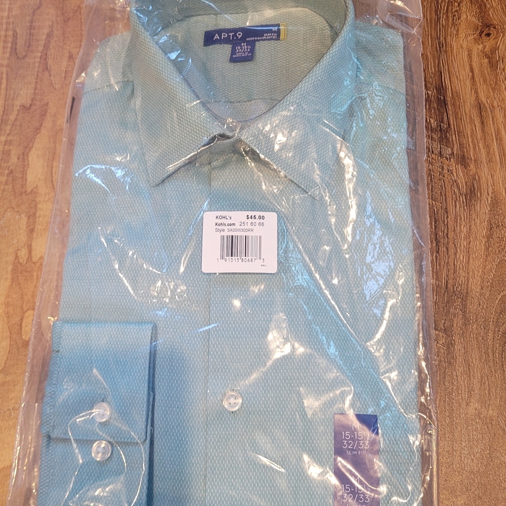 Apt. 9 Light Blue Dress Shirt